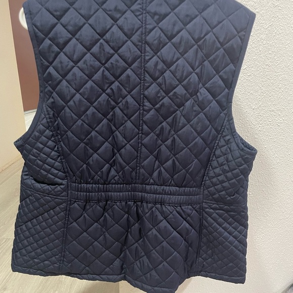 Quilted Navy Vest - Picture 2 of 5
